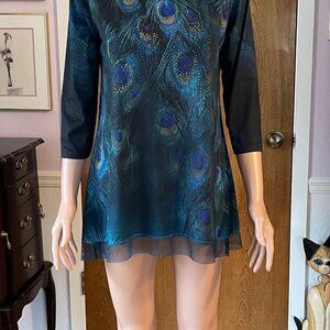 Versatile Peacock Tunic